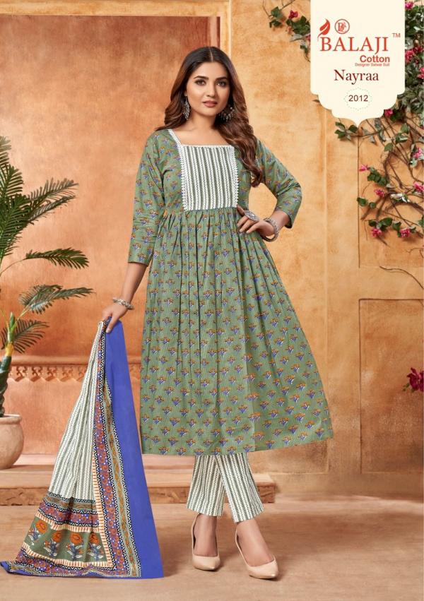 Balaji Nayraa Vol-2 – Nayra Cut Kurti With Pant Dupatta